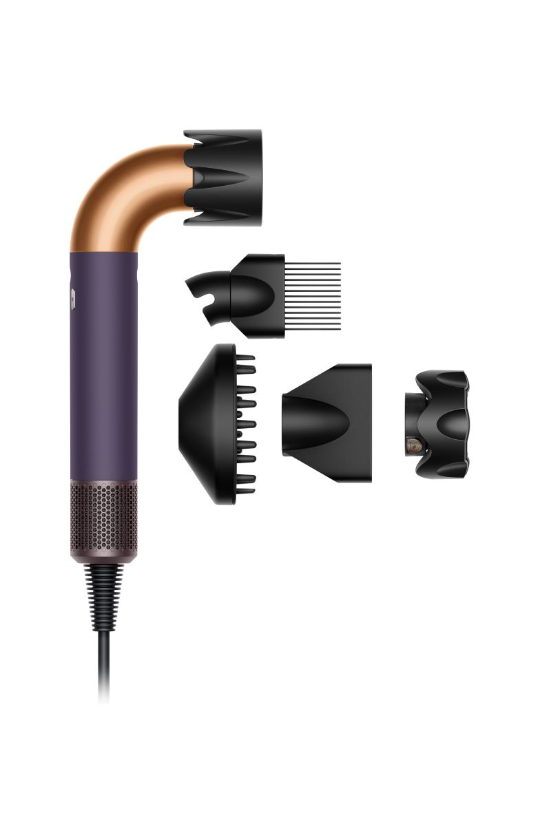 Dyson Supersonic r™ Professional Hair Dryer Bright Copper/Steel Violet – As New DYSON