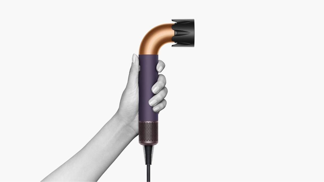Dyson Supersonic r™ Professional Hair Dryer Bright Copper/Steel Violet – As New DYSON
