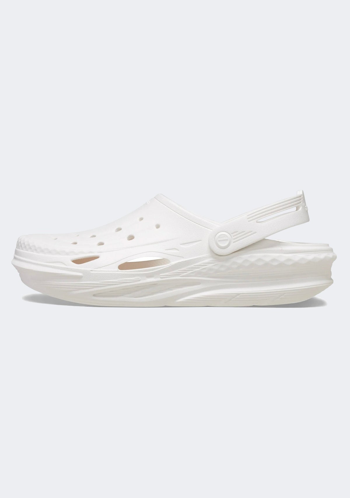 Crocs Unisex Off Grid Clog, White, US M11/W13 - EU 45 CROCS
