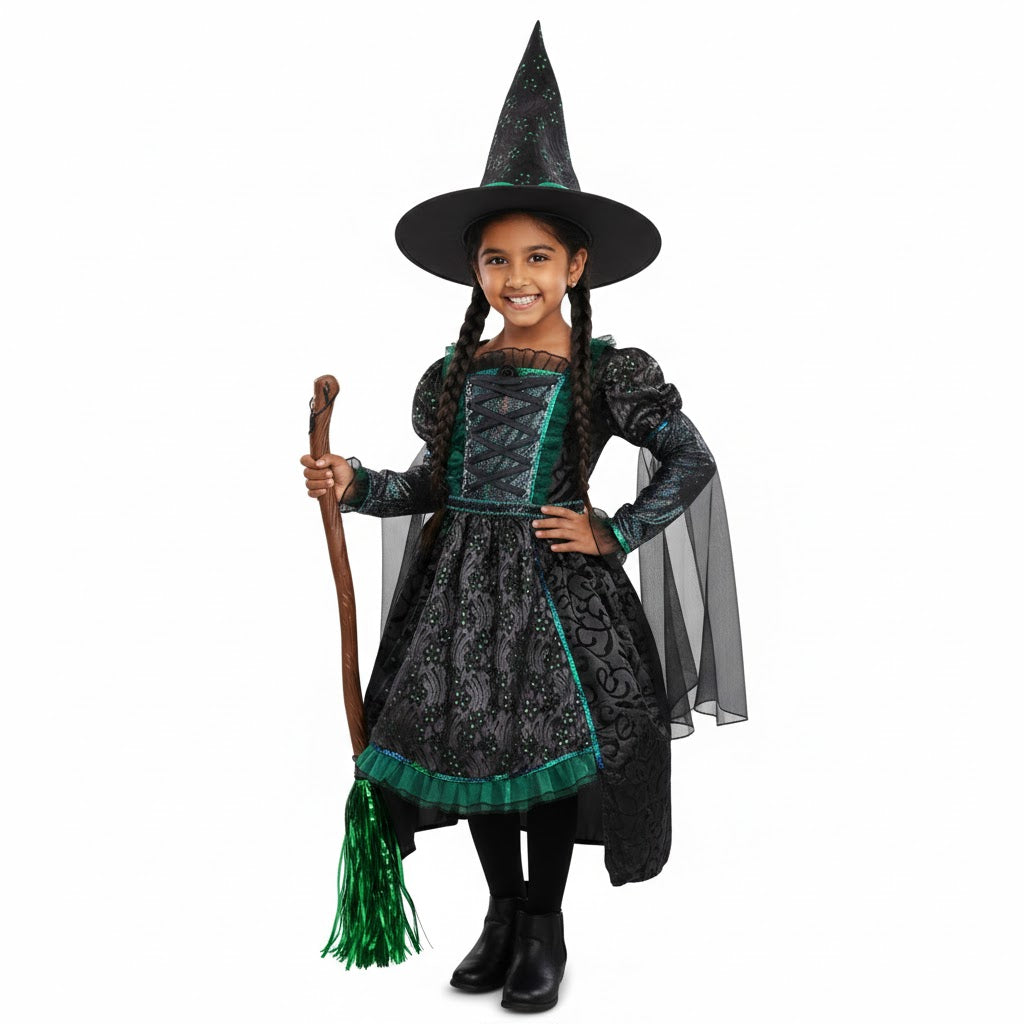Teetot Princess Factory Costume Cute Green Witch Mr Bargain