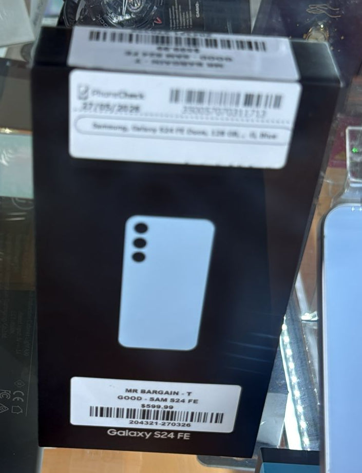 Samsung Galaxy S24 FE 128GB Blue 5G Smartphone – As New Condition