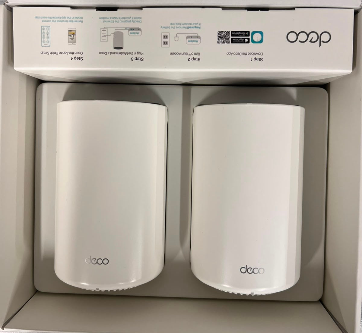TP-Link Deco X68 AX3600 Whole Home Mesh Wi-Fi 6 System (2-Pack) – As New TP-LINK