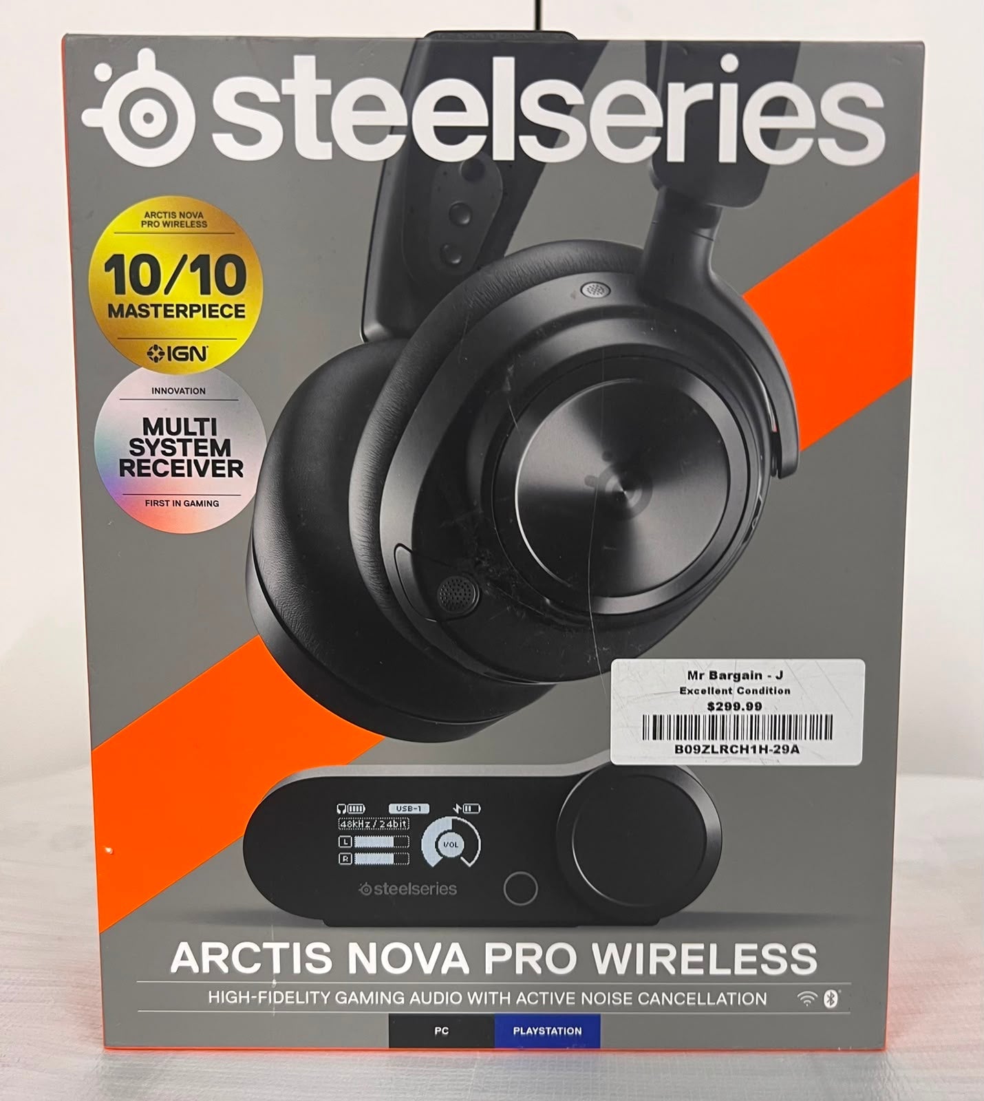 SteelSeries Arctis Nova Pro Wireless Multi-System Gaming Headset – Excellent Condition STEELSERIES