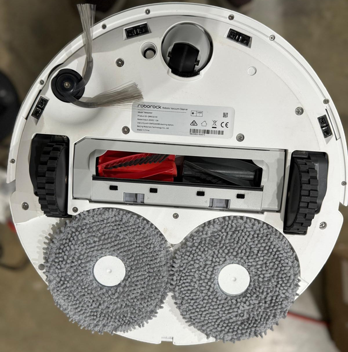 Roborock Qrevo C Robot Vacuum Cleaner & Mop with Multifunctional Dock - 739 Minutes Usage-Excellent Condition Roborock