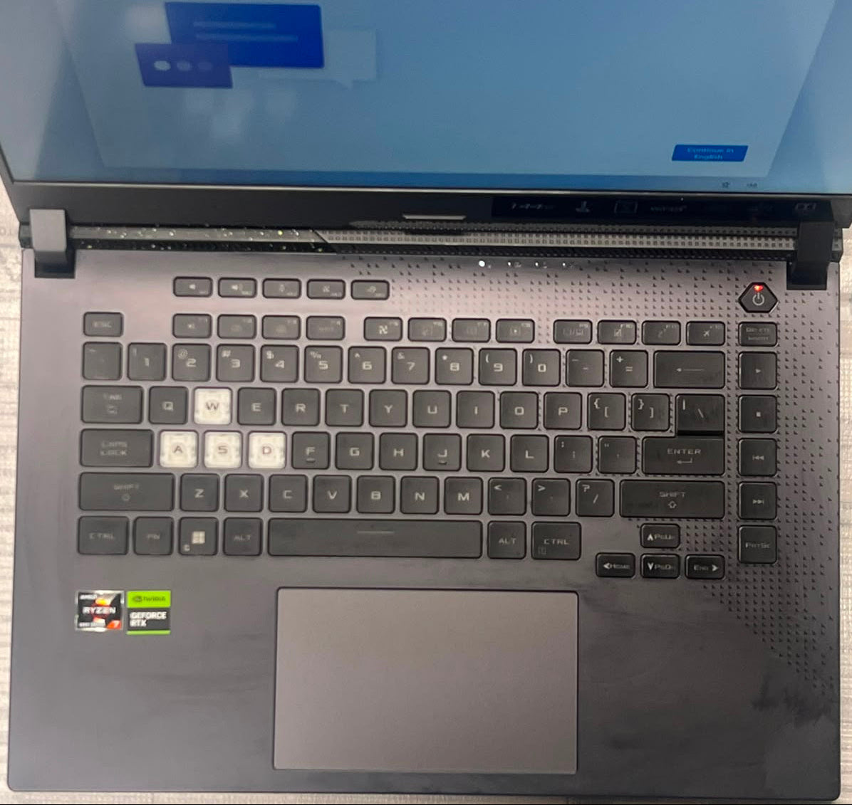 ASUS ROG Strix G15 G513RC 15.6" FHD 144Hz Gaming Laptop Ryzen 7 6800H RTX 3050 16GB 512GB SSD – Excellent Condition ASUS