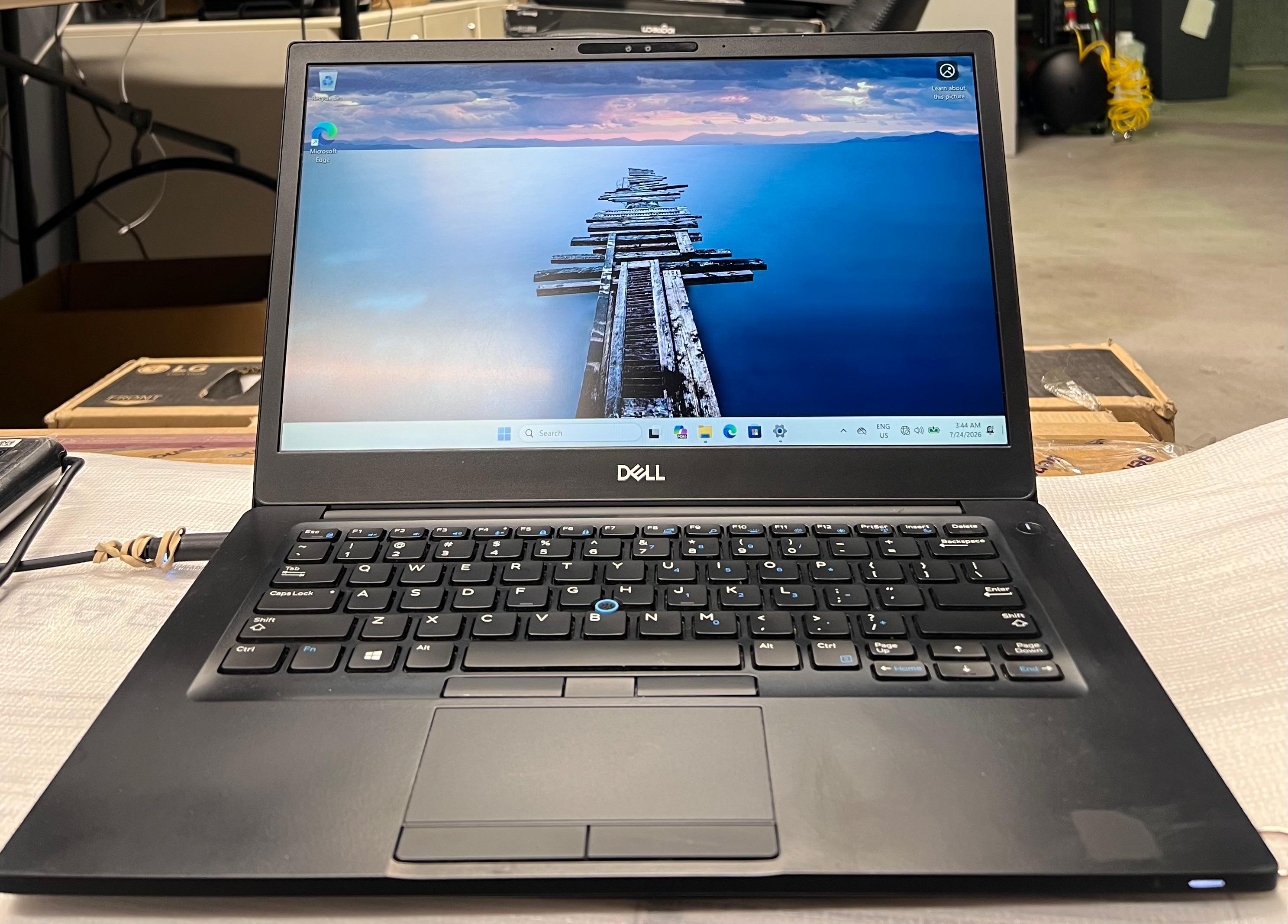 Dell Latitude 7490 14" FHD i7 8650U 16GB 256GB Win 11 Pro - Fair Condition Dell