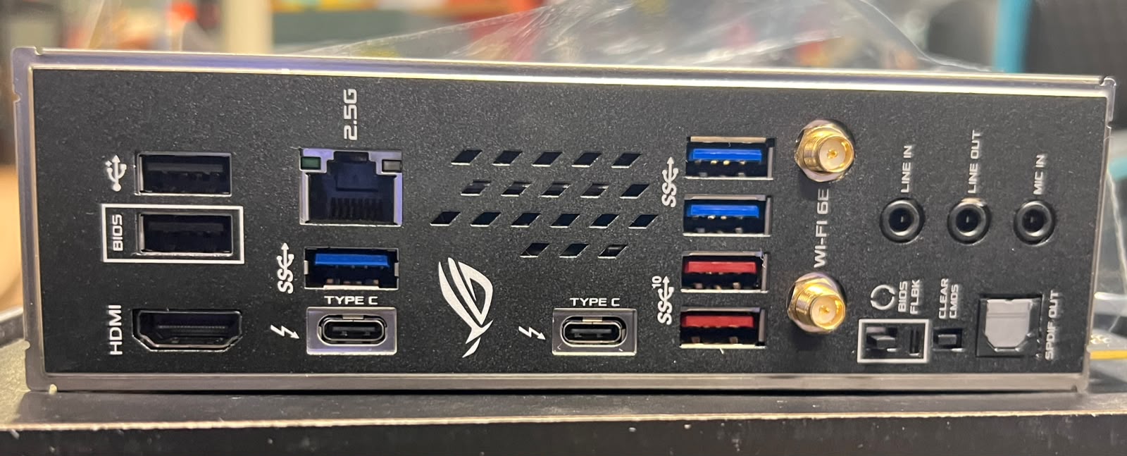 ASUS ROG Strix Z690-I Gaming WiFi Intel Z690 LGA1700 Mini-ITX DDR5 Motherboard – Excellent Condition (Untested) ASUS