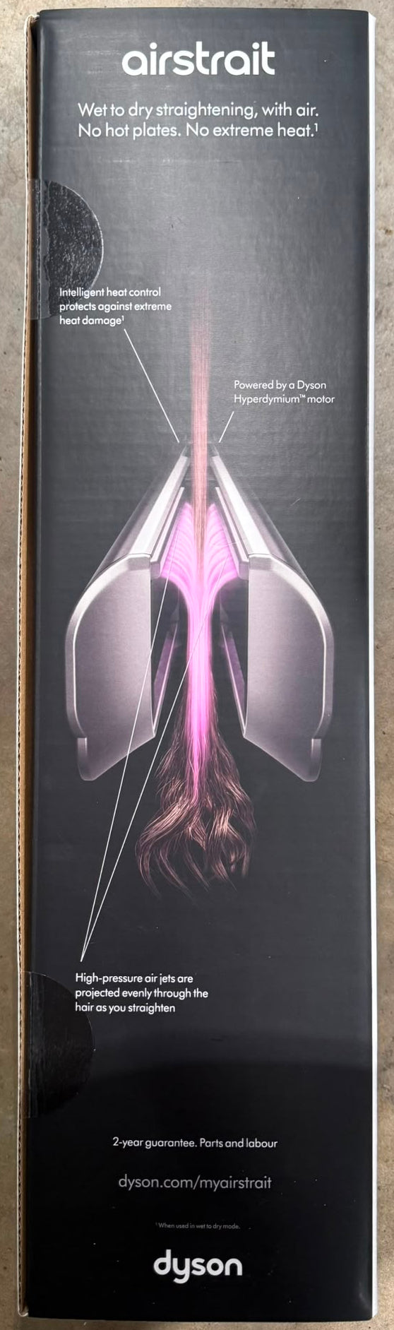 Dyson Airstrait™ Straightener and Dryer (Ceramic Pink) - New DYSON