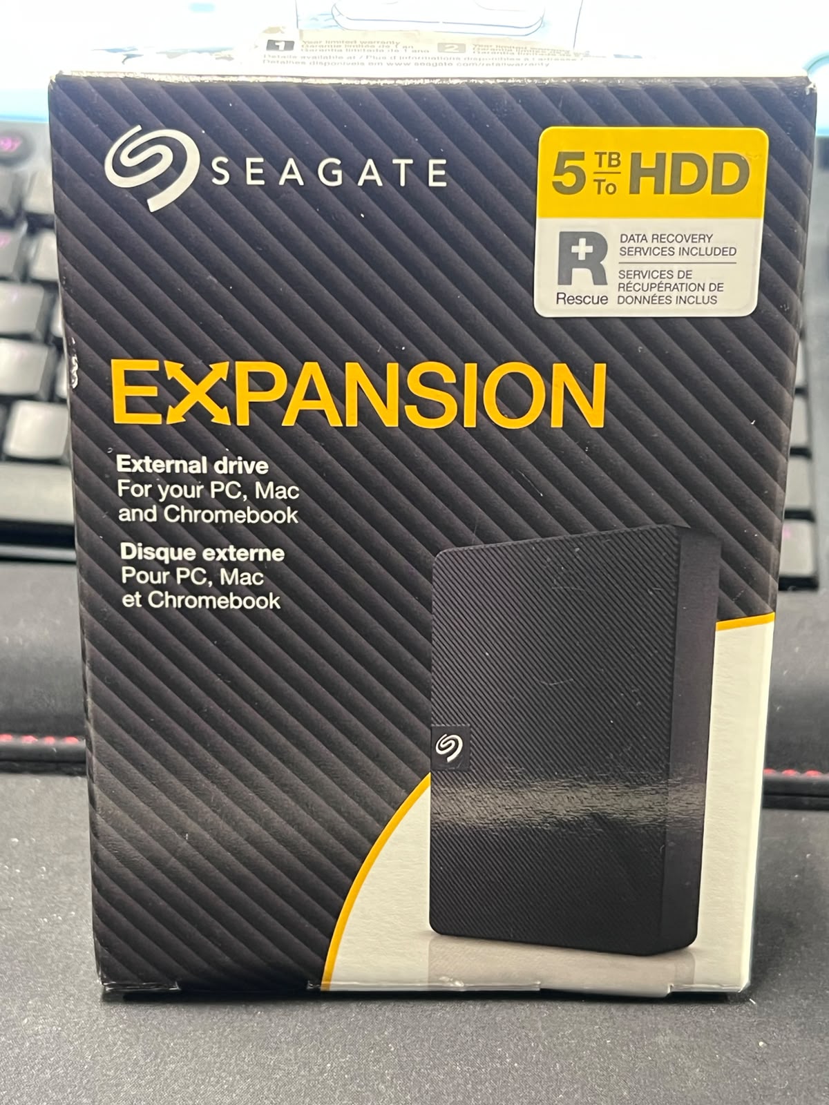 Seagate Expansion Portable HDD 5TB External USB Hard Drive – As New SEAGATE
