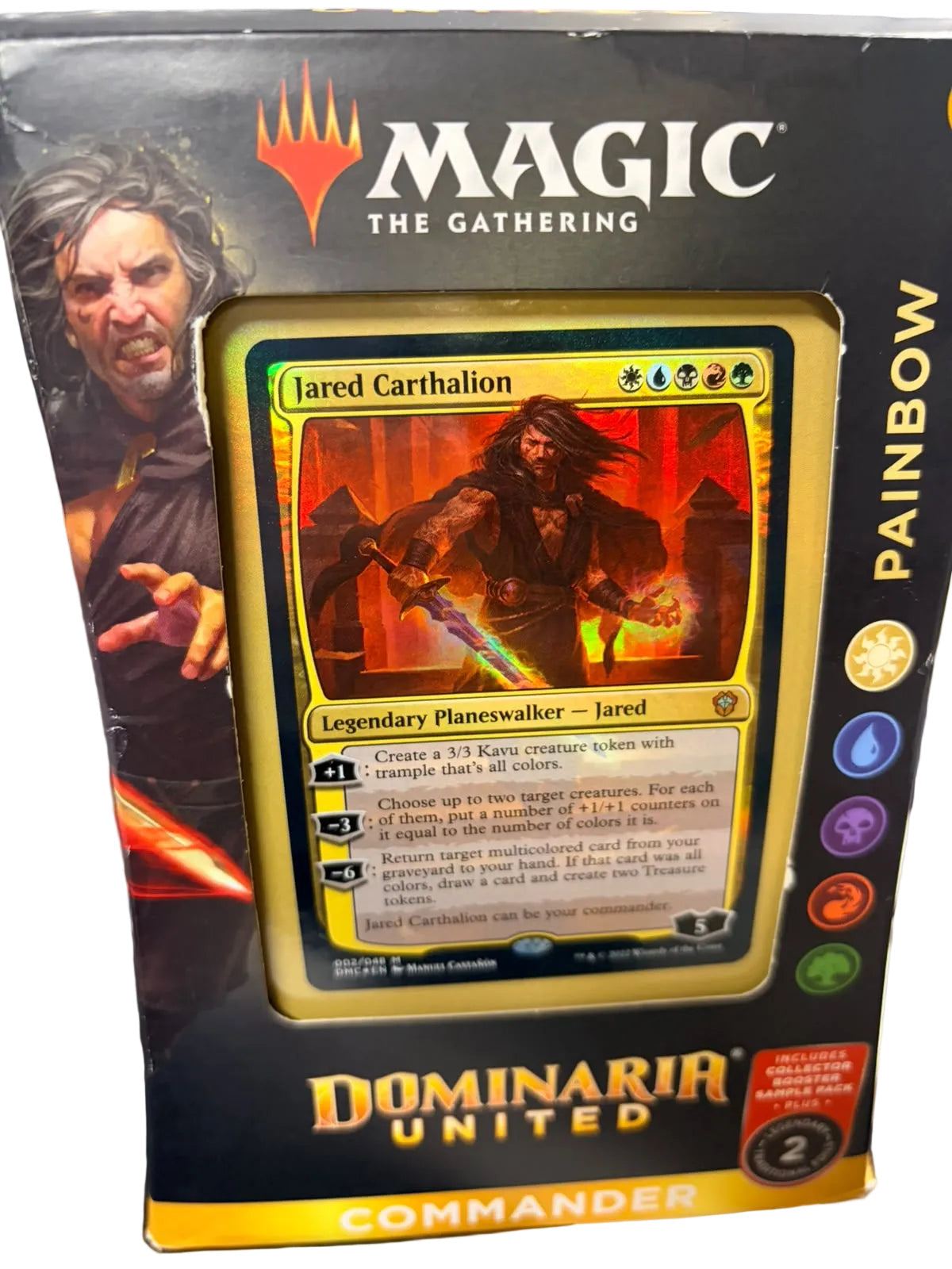 Magic: The Gathering Dominaria United Commander Decks - 4 Deck Bundle (2x Legends' Legacy, 2x Painbow) - Damaged Box Wizards of the Coast
