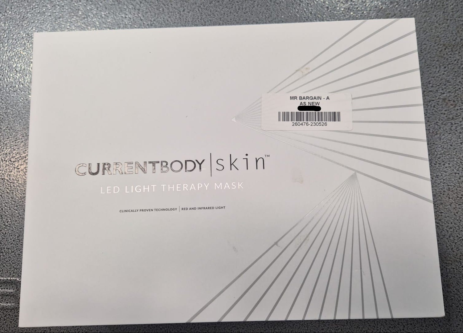 CurrentBody Skin LED Light Therapy Face Mask Series 2 (C2) – As New Condition CurrentBody