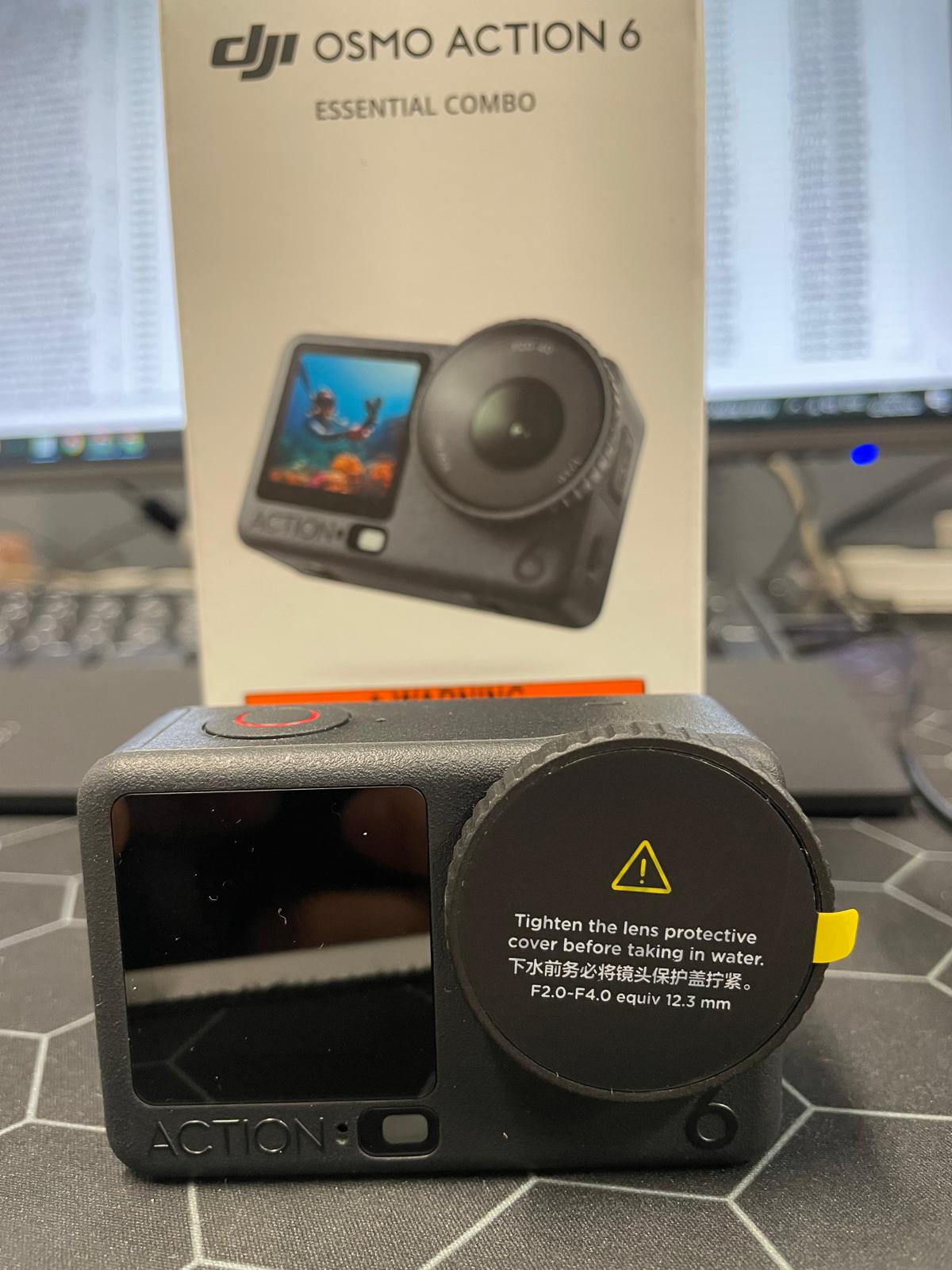 DJI Osmo Action 6 Essential Combo 8K Action Camera 1/1.1" Sensor - As New DJI