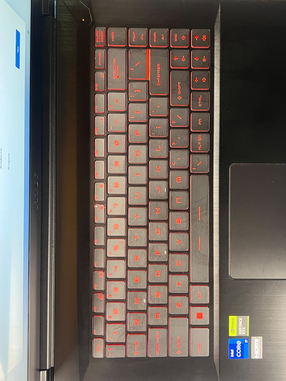MSI Thin GF63 12UC-891AU Gaming Laptop i7-12650H RTX 3050 16GB 512GB – Excellent Condition MSI