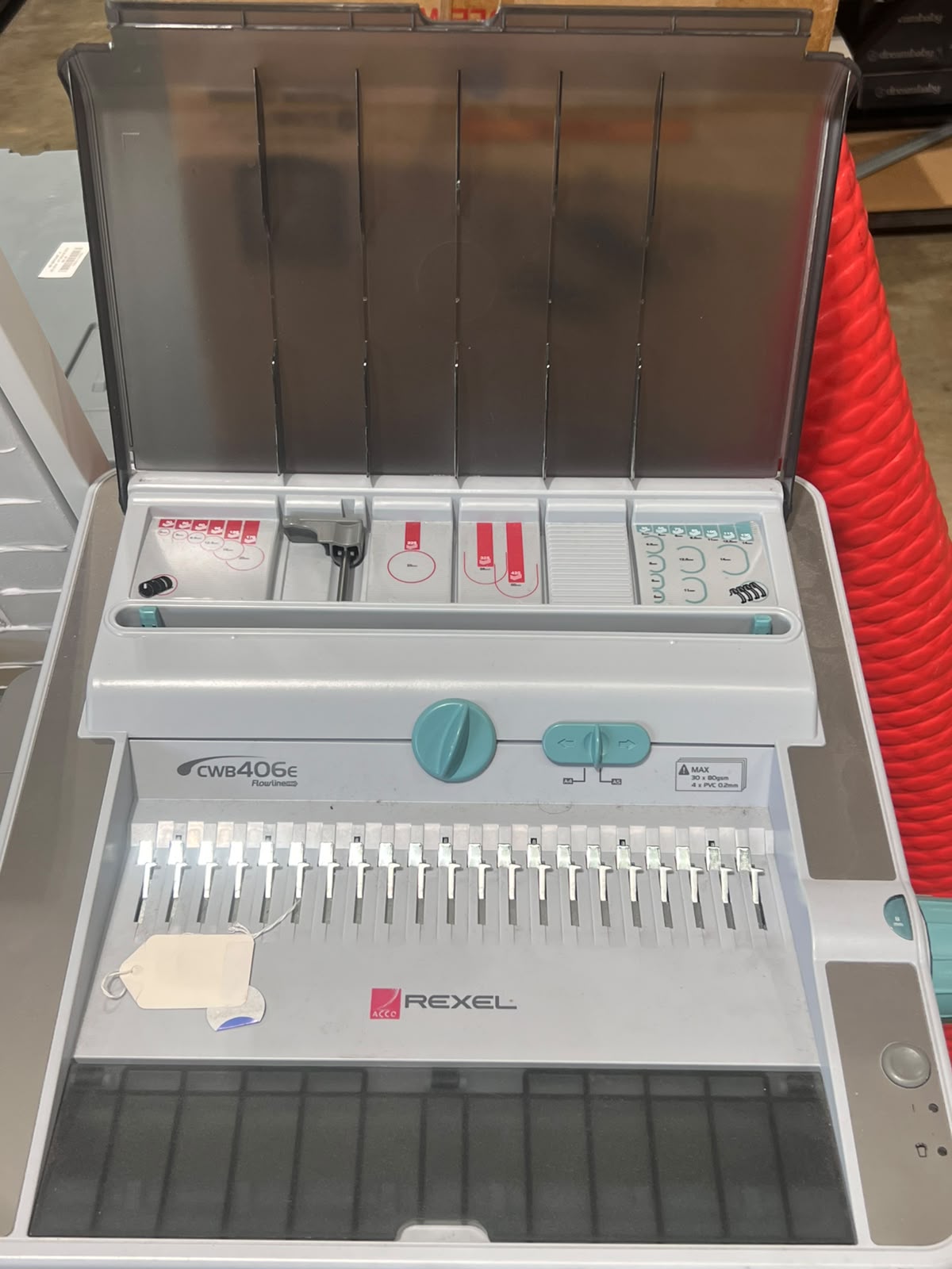 Rexel CWB406E Multibind Binding Machine - Excellent - No box relex