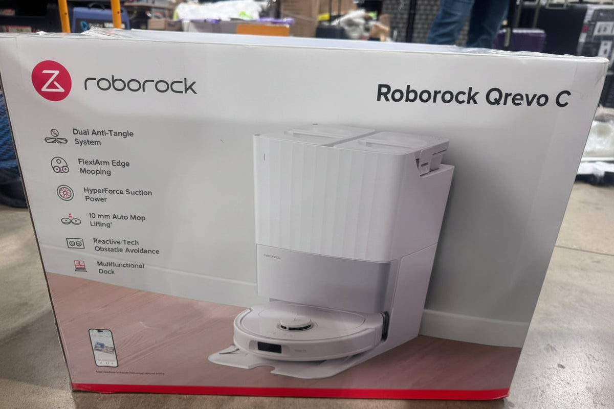 Roborock Qrevo C Robot Vacuum & Mop with Self-Empty Dock - Good - Refurbished Roborock