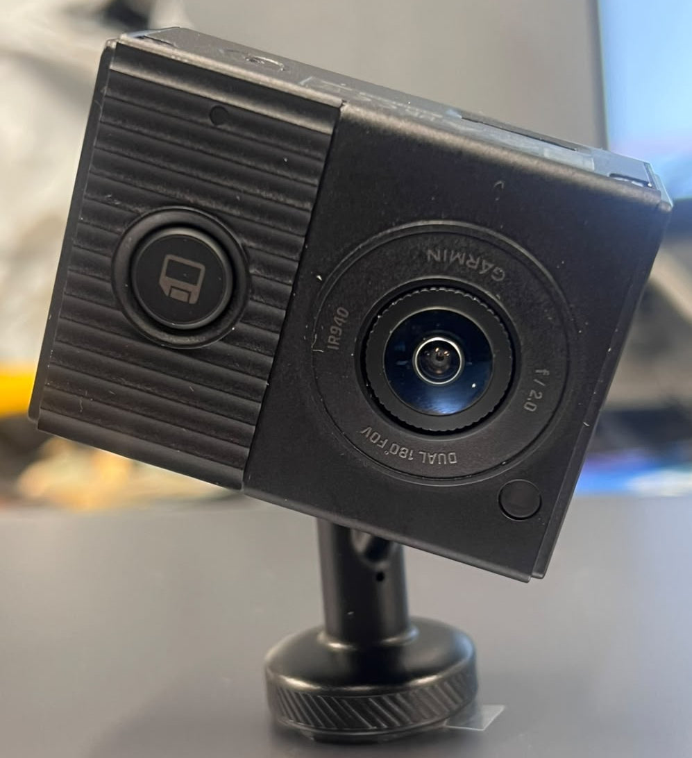 Garmin Dash Cam Tandem, Black - As New - Refurbished GARMIN