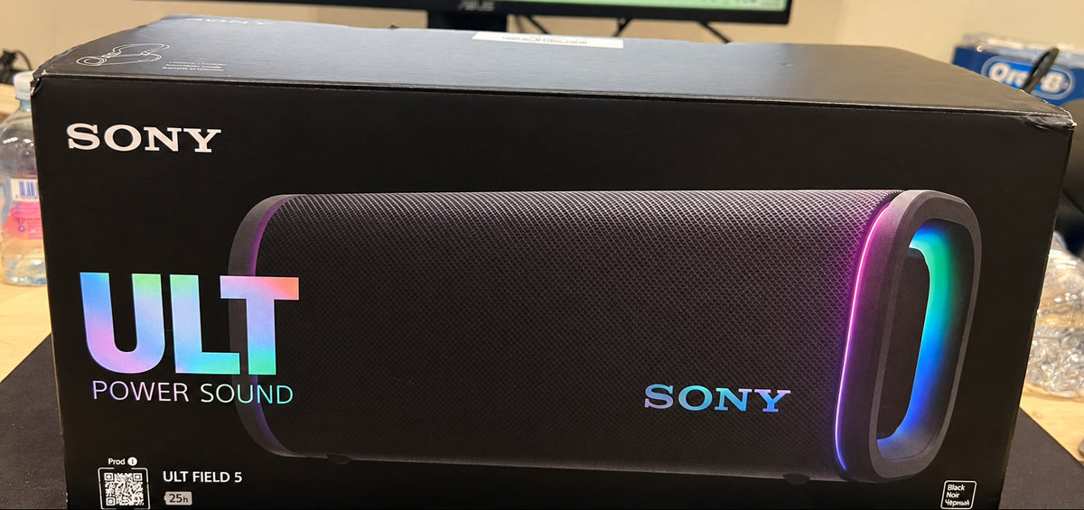 Sony ULT FIELD 5 SRS-ULT50 Portable Bluetooth Speaker Black - As New - Refurbished SONY