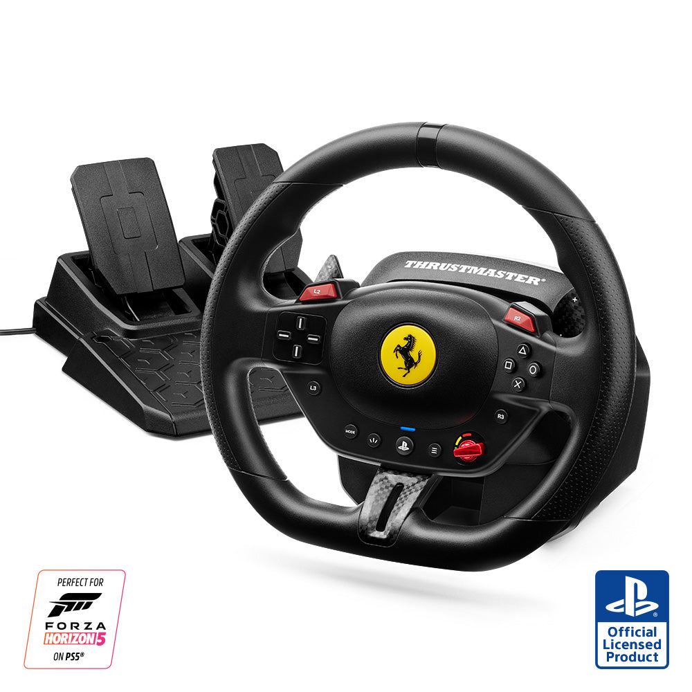 Thrustmaster T98-P Ferrari 296 GTB Racing Wheel for PlayStation & PC - As New - Refurbished Thrustmaster