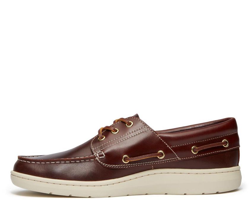 Timberland Men's Portofino Pier Boat Shoe, Burgundy Full Grain, US 9, EU 43 TIMBERLAND