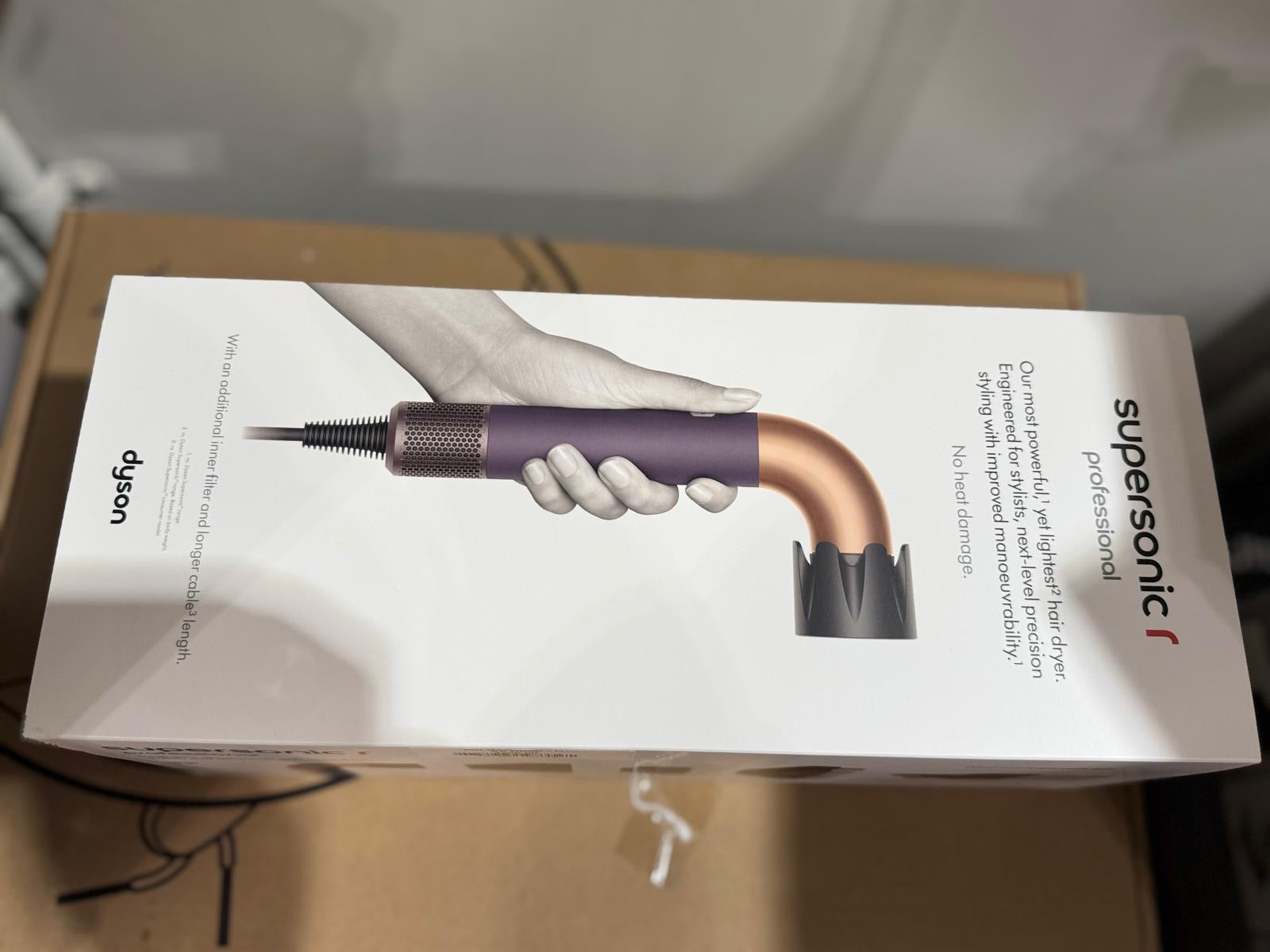 Dyson Supersonic r™ Professional Hair Dryer Bright Copper/Steel Violet – As New DYSON