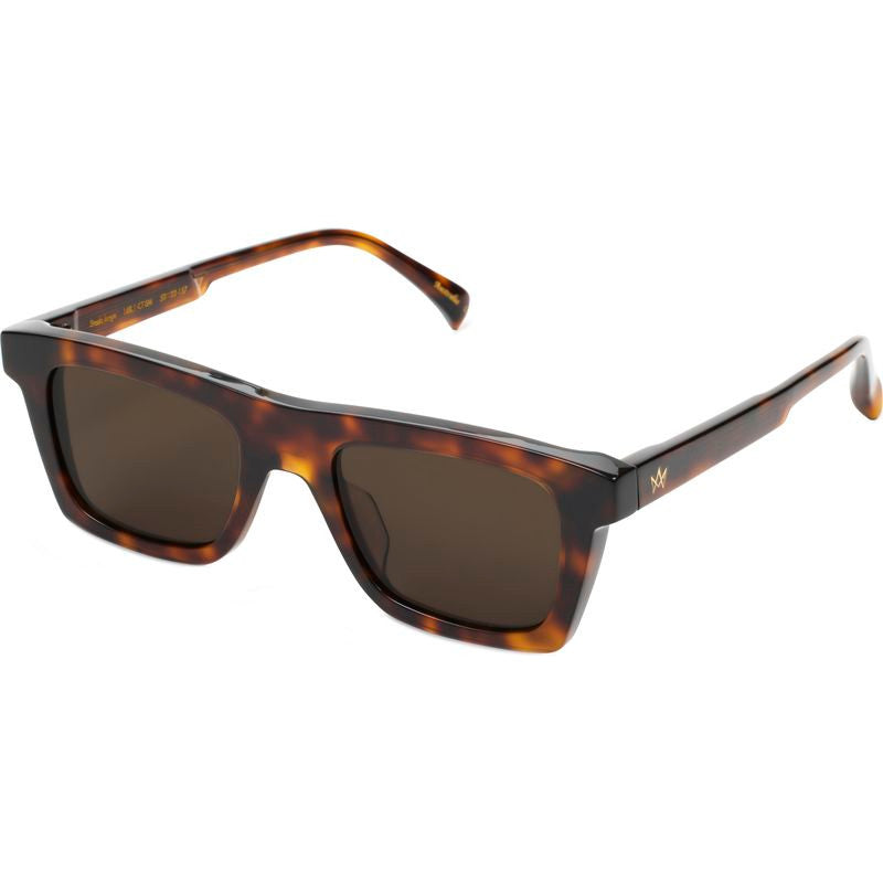 AM Eyewear Steeb Sunglasses Cigar Tort/Smoke 49-21-150 AM Eyewear