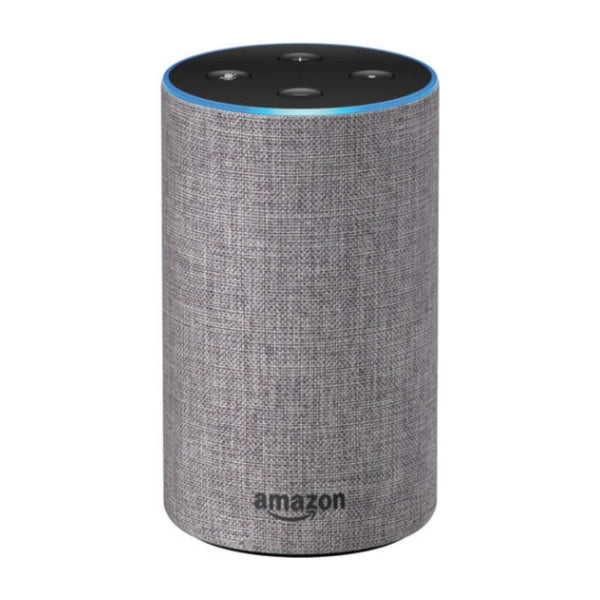 Amazon Echo (2nd Generation) Alexa Smart Speaker - Grey - Power Adapter Not Included Amazon