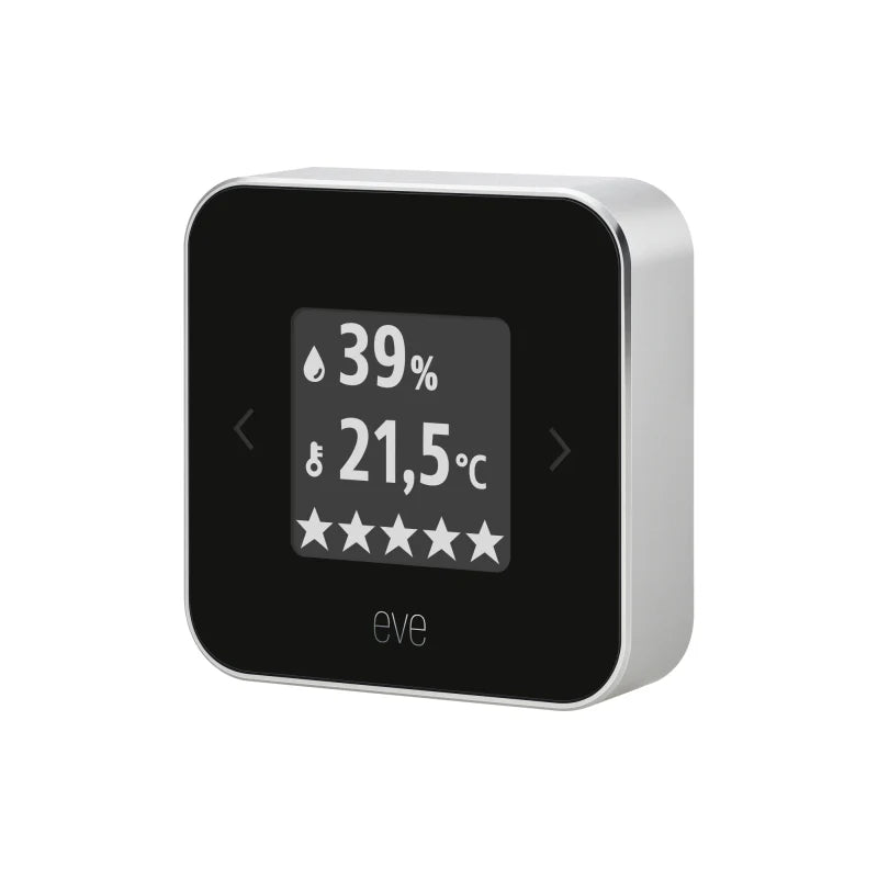 Eve Room Indoor Air Quality Monitor | Apple HomeKit & Thread | VOC Temp Humidity - AN - Mr Bargain