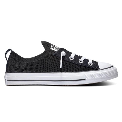Converse Chuck Taylor All Star Shoreline Knit Low Top Womens Casual Shoes - Black