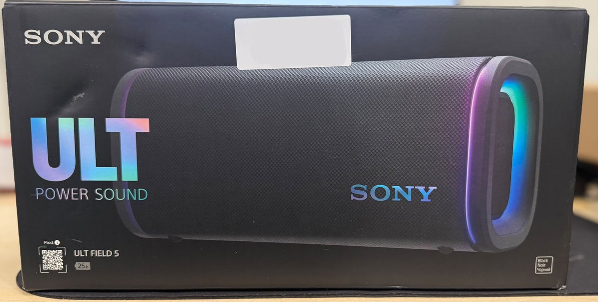 Sony ULT FIELD 5 SRSULT50B Portable Bluetooth Speaker Black - As New - Refurbished SONY