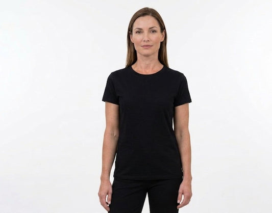 SEGMENTS SUPIMA TEE MC4 - Black - XXL Supima