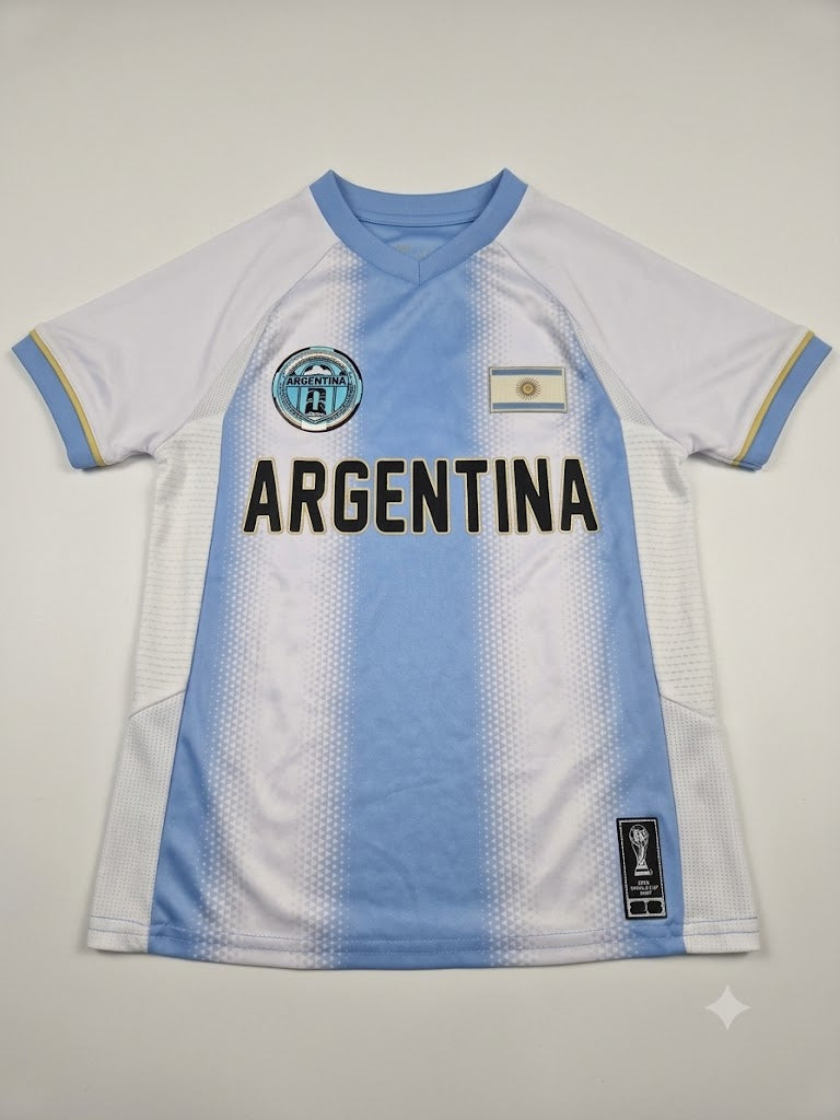 Argentina Kids Jerseys Soccer T- shirt JERSEY