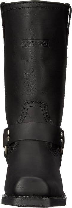 AdTec Men's 11" Harness Motorcycle Boot, Black- 11 W US Adtec