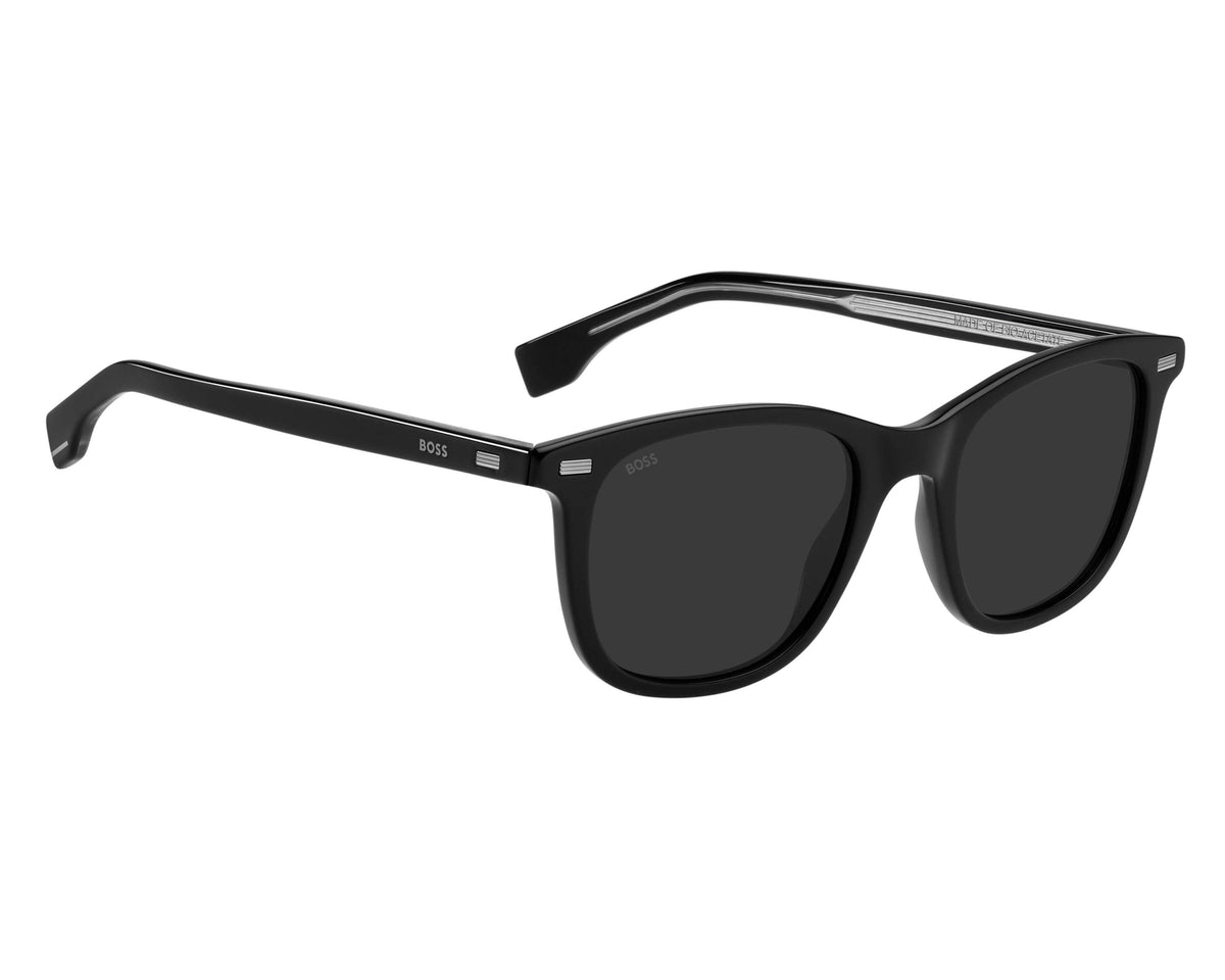 BOSS 1366/S 807/IR Men's Sunglasses - Black/Grey - 51-21-145 BOSS