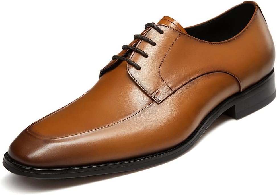 GIFENNSE Mens Leather Dress Shoes Mens Oxfords Formal Dress Shoes - 11 US GIFENNSE