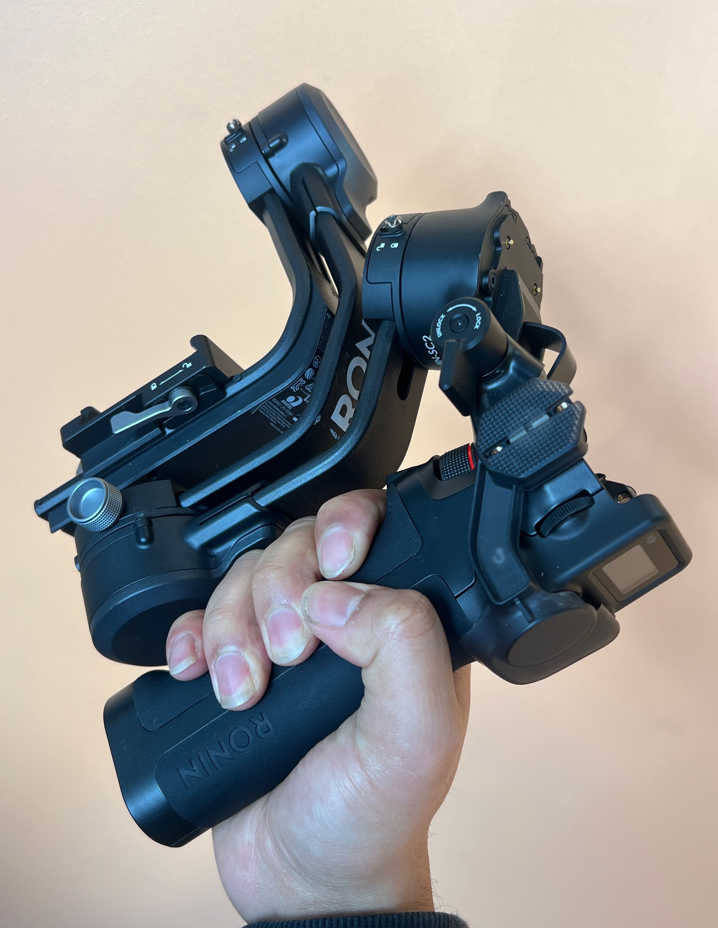 DJI RSC 2 3-Axis Handheld Gimbal Stabiliser for Mirrorless & DSLR Cameras – As New DJI