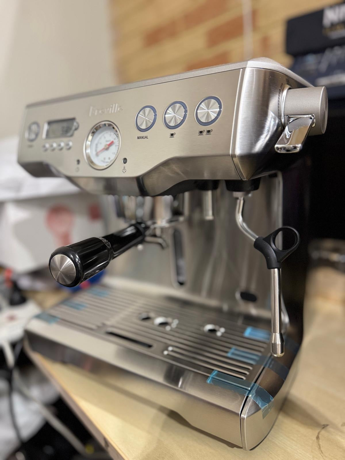 Breville Dynamic Duo BEP920BSS Coffee Machine & Grinder - As New Breville