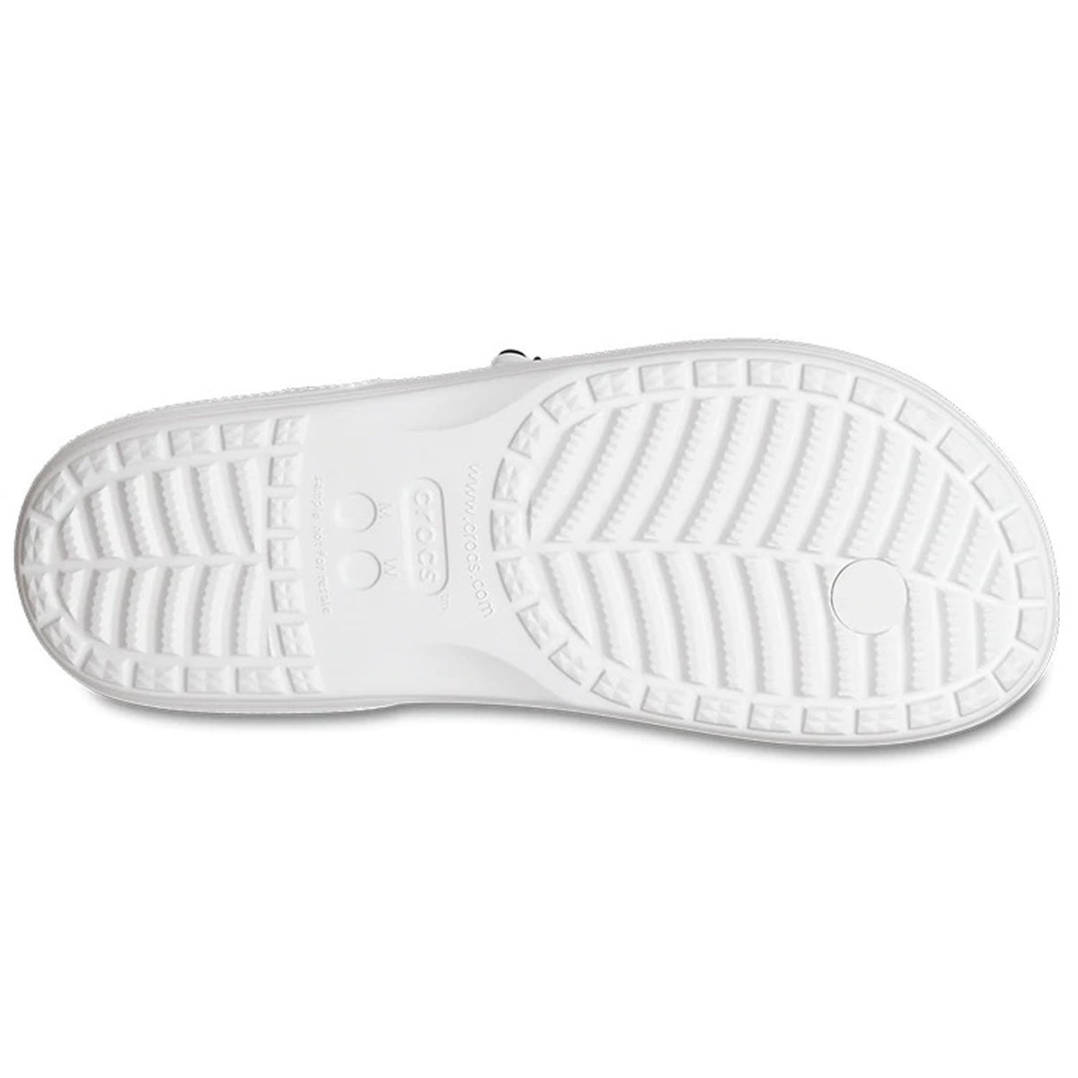 Crocs Unisex Crocs Flip, White, US M3/W5 - EU 34 CROCS