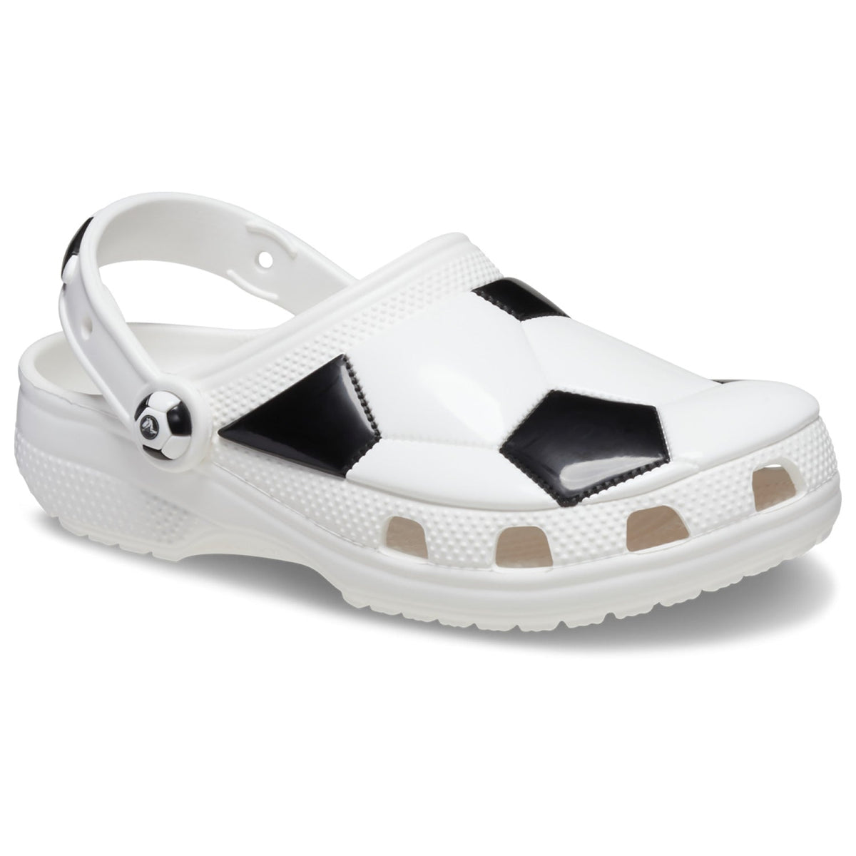Crocs Kids Classic Sports Clog, Soccer Ball - C11 / EU 28 CROCS