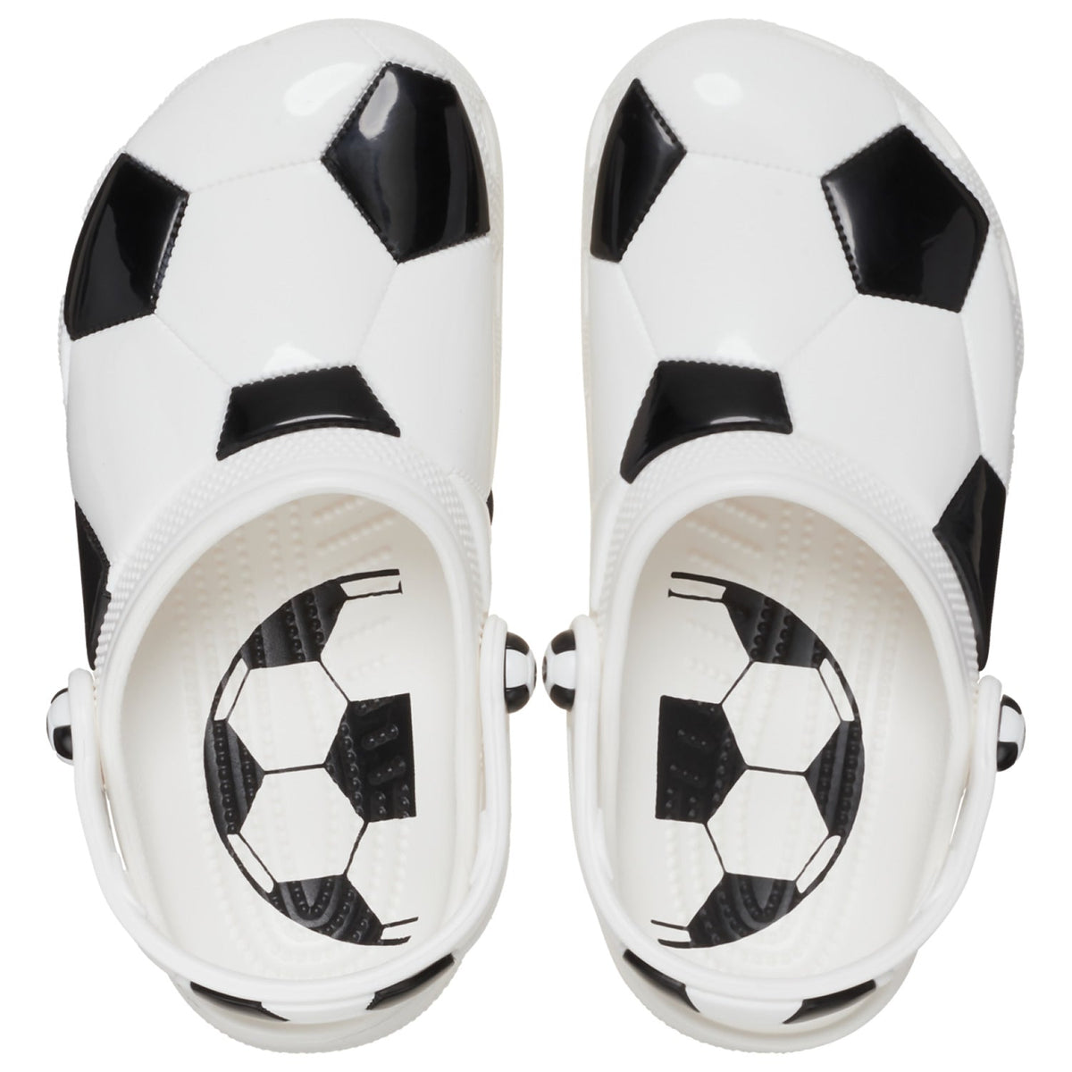 Crocs Kids Classic Sports Clog, Soccer Ball - J1 / EU 33 CROCS
