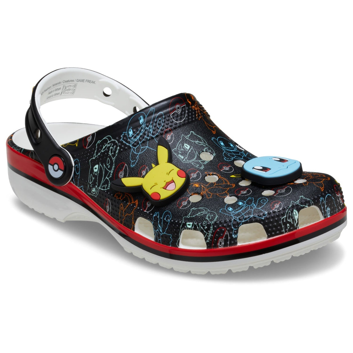 Crocs Kids Limited Collaboration Clog, Pokemon Print - C5 / EU 22 CROCS