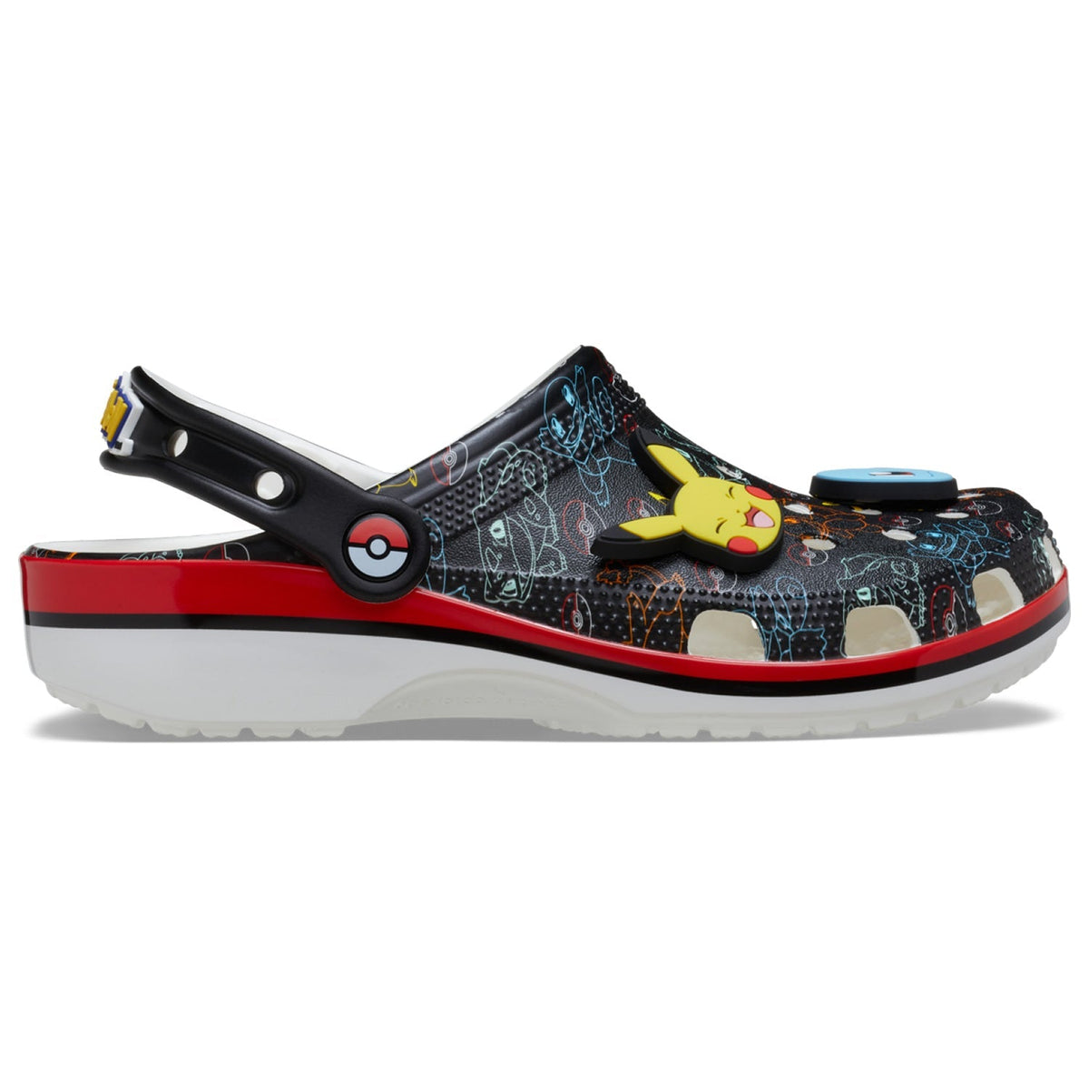 Crocs Kids Limited Collaboration Clog, Pokemon Print - C5 / EU 22 CROCS