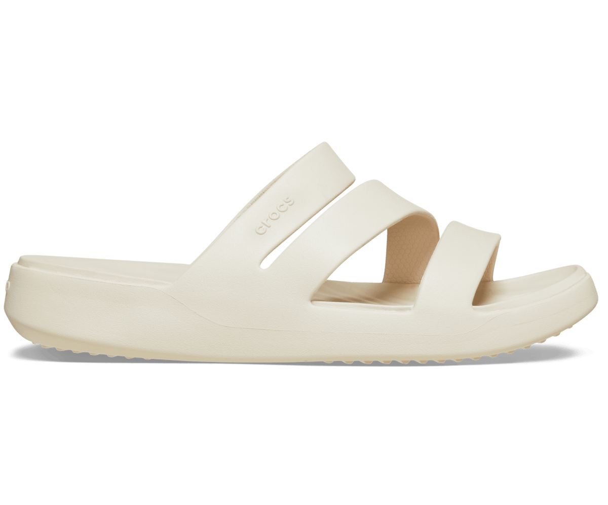 Crocs Women's Getaway Strappy, Stucco - EU 34 CROCS