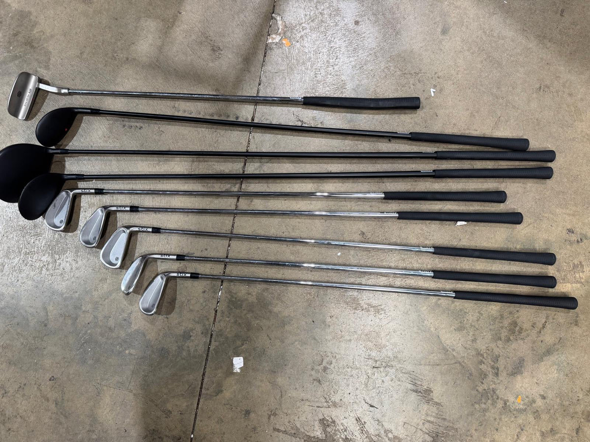 Stix Golf 10-Piece Right-Hand Golf Club Set - 1 Iron Missing - Good - Refurbished STIX GOLF
