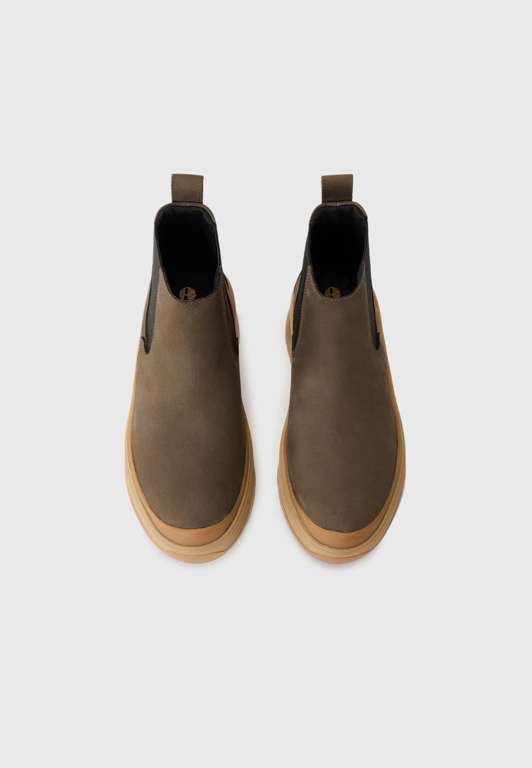 Timberland Women's Roxie Lane Mid Chelsea Boot, Dark Brown Nubuck, US 7, EU 38 TIMBERLAND