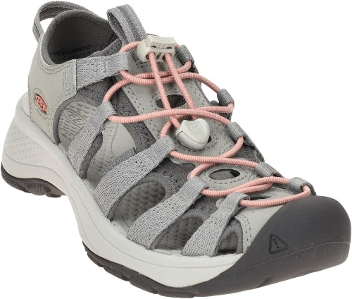 KEEN Women's Astoria West Sandal, Grey Coral - EU 39 Keen