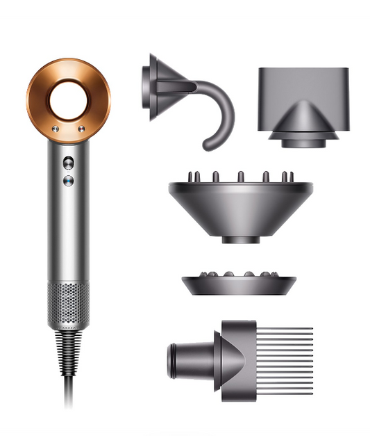 Dyson Supersonic hair dryer - Nickel/Copper- Excellent Condition DYSON