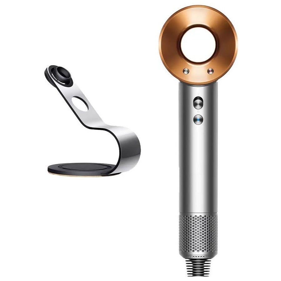 Dyson Supersonic Hair Dryer Bundle with Stand - Copper/Nickel - As New Condition Mrbargain