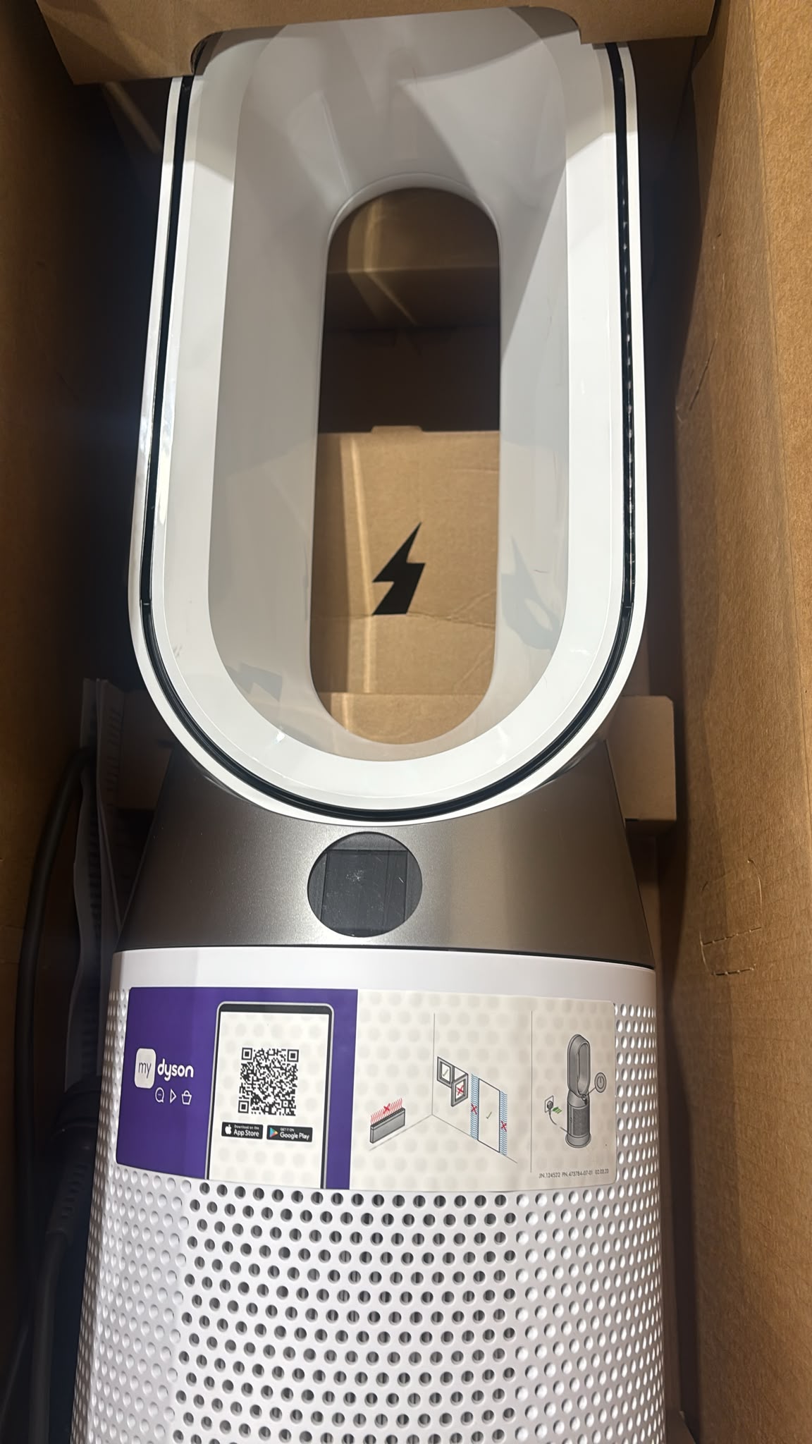 Dyson Purifier Hot+Cool HP1 – White/Silver Air Purifier Fan Heater – As New DYSON