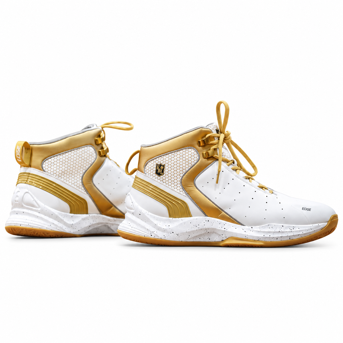 FBL Edge Basketball Shoes - White - Size 12 FBL