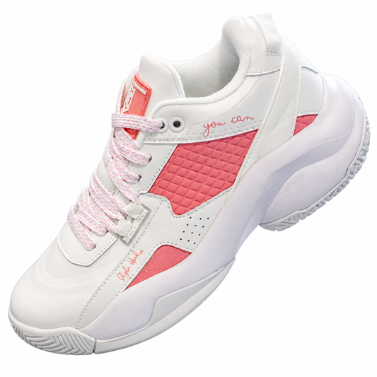 FBL Survivor Basketball Shoes - White/Pink - Women's - Size 8 FBL